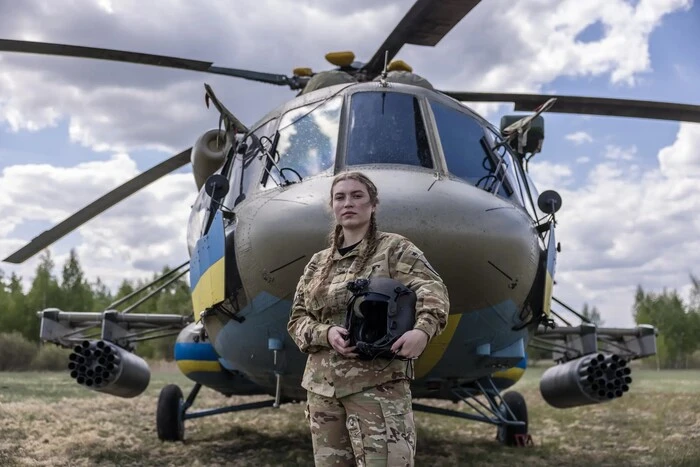 Единственная боевое пилотесса вертолета в Украине рассказала о своей службе
