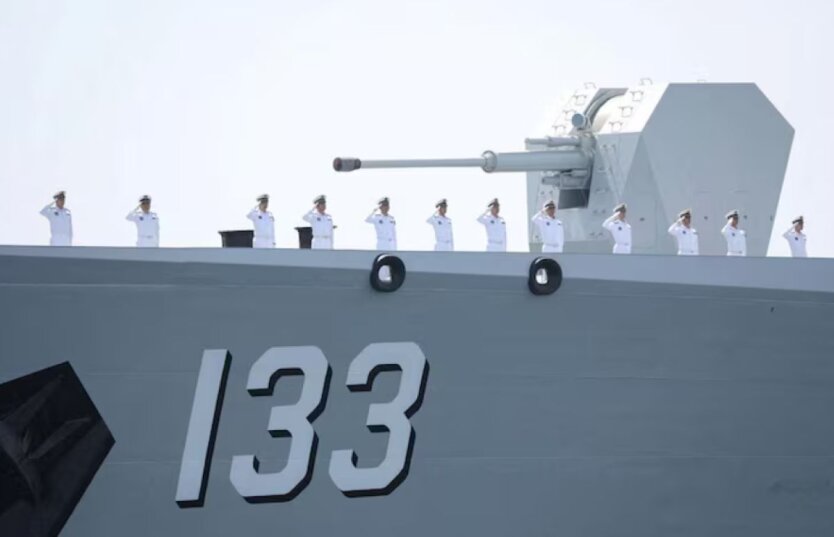 China verstärkt seine marine Präsenz in Ostasien