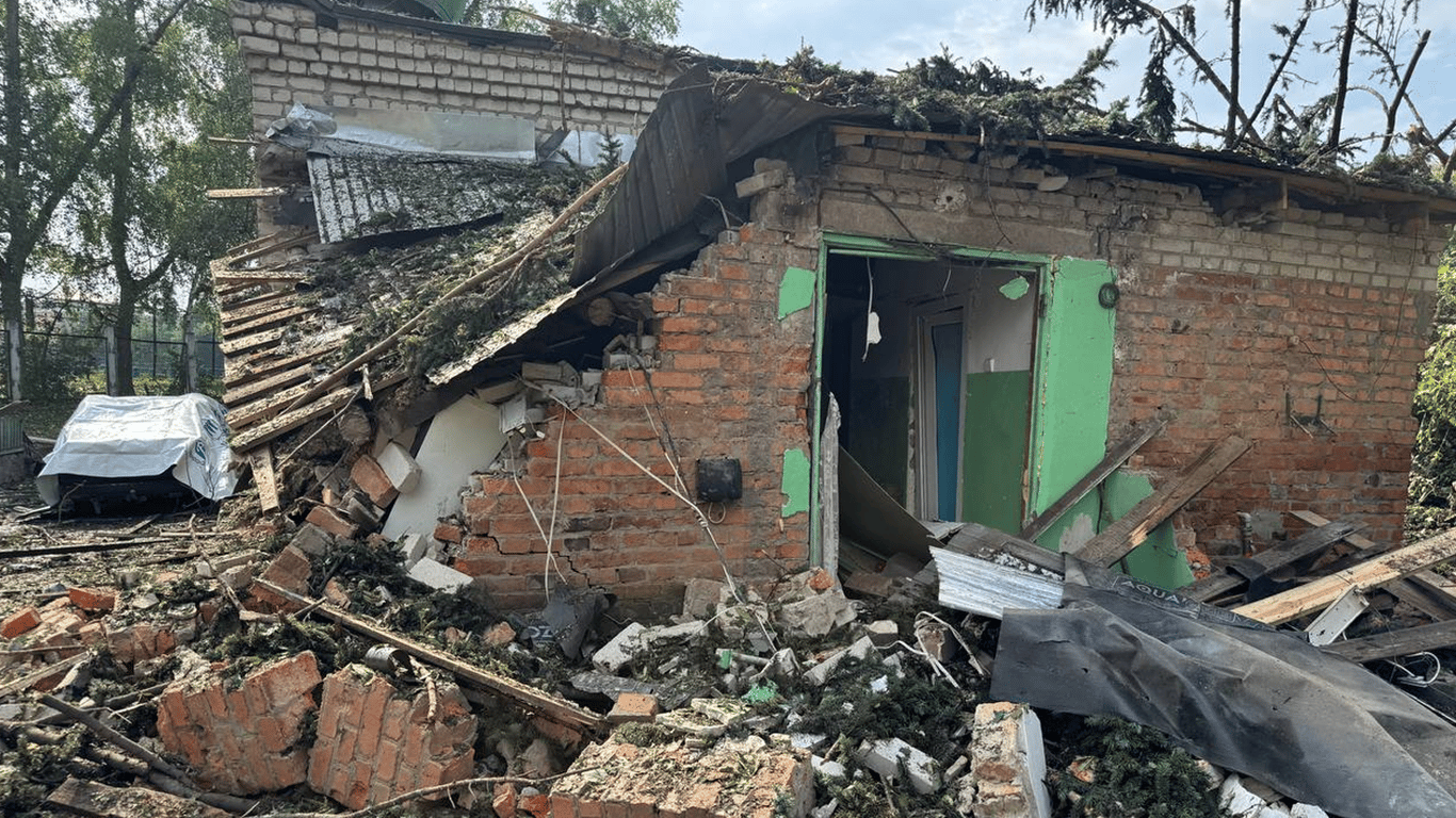 Rosjanie zaatakowali dzielnicę Kijowską Charkowa - zdjęcia skutków