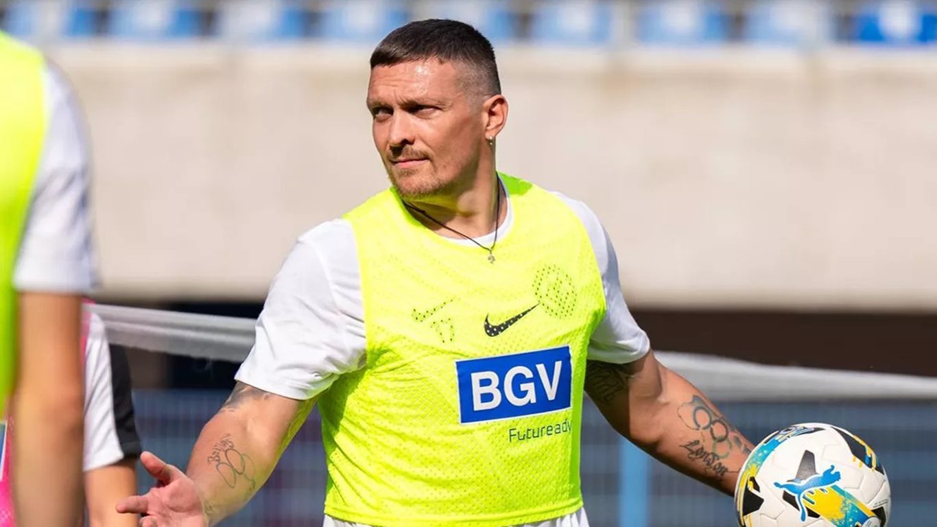 In Polissja wurde erzählt, wann Usyk ein offizielles Spiel für den Verein bestreiten wird