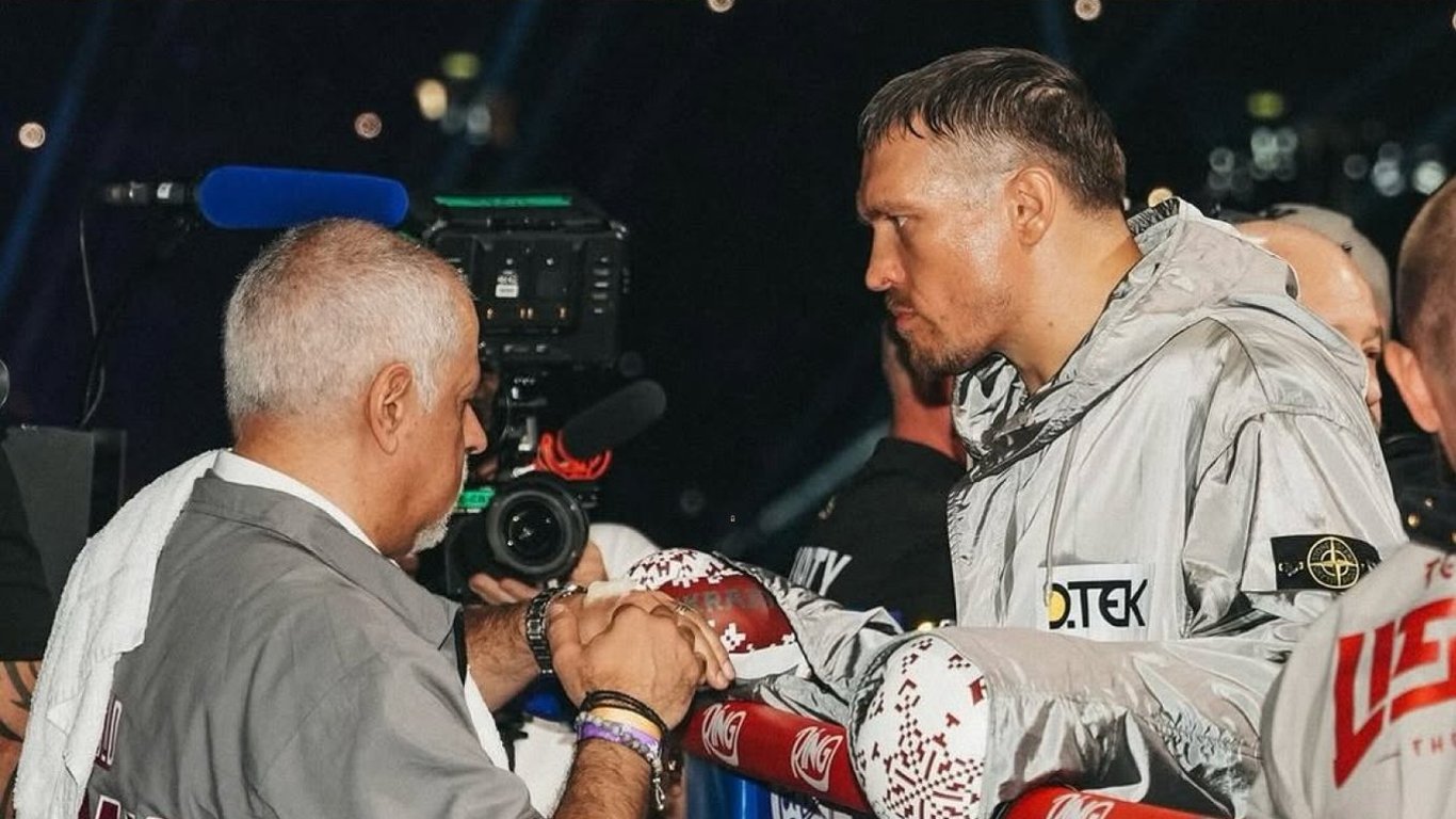 Schewtschenko nahm Usyk den Gürtel ab und erklärte seine Handlung